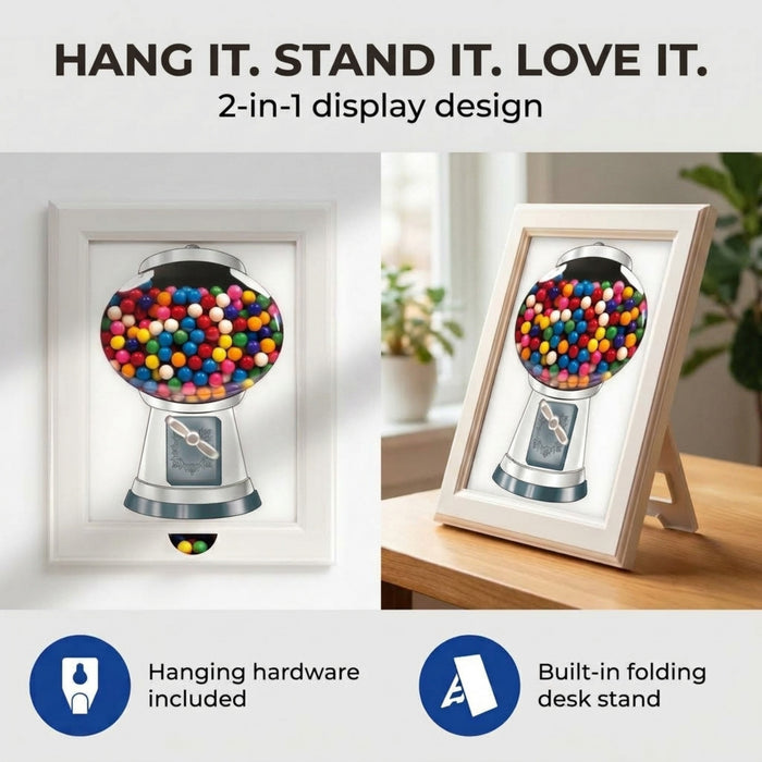 Eye Candy Frame (White)